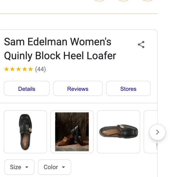 Sam Edelman Quinly Kiltie Block Heel Loafer MSRP$190 2024's Most Beloved Loafer - Picture 3 of 16